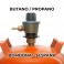 Regulador de gas para butano y propano - Presión variable
