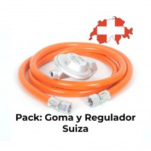 Pack Goma y regulador de presión Suiza