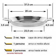 Comprar Paellera Sky - Menaje de cocina Diámetro 28cm
