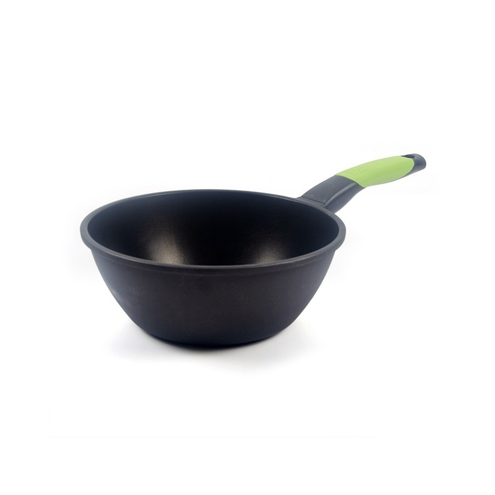 Sartén wok 24 cm (aluminio fundido 5,5mm)